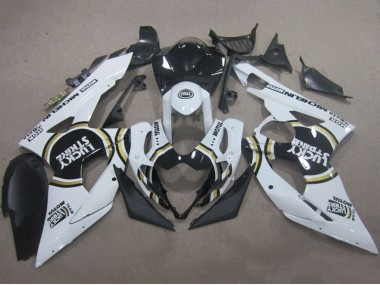 2005-2006 White Black Lucky Strike Motul Suzuki GSXR 1000 Motorcycle Fairings Canada