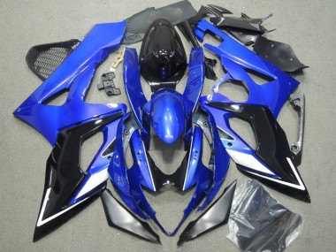 2005-2006 Blue White Silver Black Suzuki GSXR 1000 Motorcycle Fairings Canada