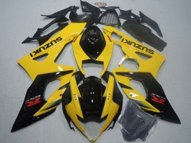 2005-2006 Yellow Glossy Black Suzuki GSXR 1000 Motorcycle Fairing Canada