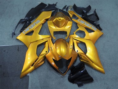 2005-2006 Gold Suzuki GSXR 1000 Motorcycle Fairings Canada