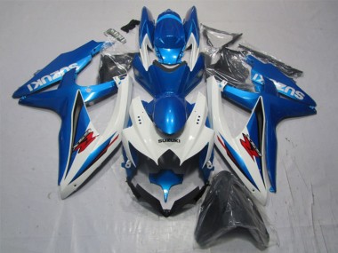 2007-2008 White Blue Red Suzuki GSXR 1000 Motorcycle Fairing Canada
