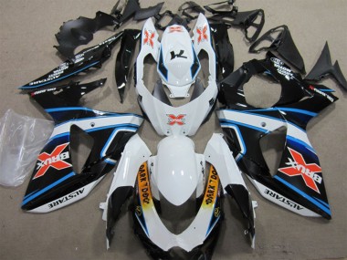2009-2016 White Blue Yellow Black Brux Dark Dog Suzuki GSXR 1000 Motorcycle Fairings Canada