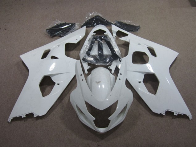 2004-2005 White Suzuki GSXR 600 Motorcycle Fairings Canada