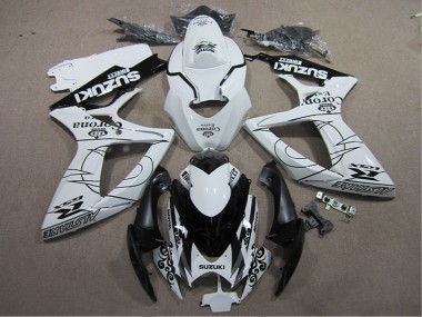 2006-2007 White Black Corona Extra Suzuki GSXR 600 Motorcycle Fairings Canada