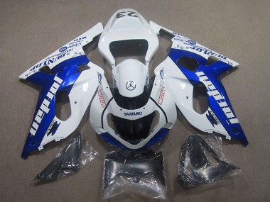 2001-2003 White Blue Motul Jordan Suzuki GSXR 750 Motorcycle Fairings Canada