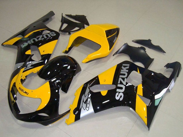 2001-2003 Yellow Black Suzuki GSXR 750 Motorcycle Fairings Canada