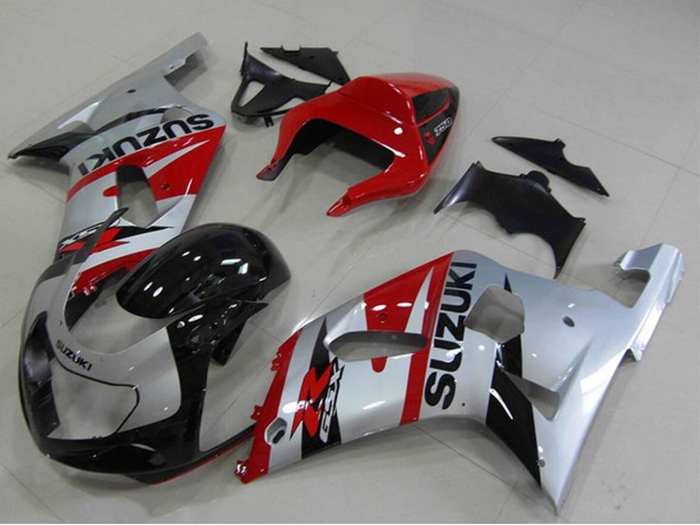 2001-2003 Red Silver Black Suzuki GSXR 750 Motorcycle Fairings Canada