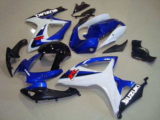2006-2007 White Blue Glossy Black Red Suzuki GSXR 750 Motorcycle Fairings Canada