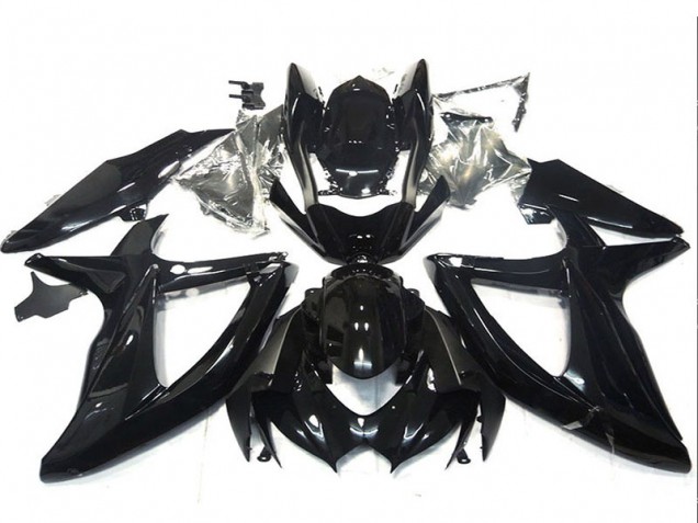 2008-2010 Glossy Black Suzuki GSXR 750 Motorcycle Fairings Canada