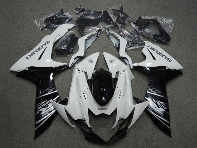 2011-2024 White Black Suzuki GSXR 750 Motorcycle Fairings Canada