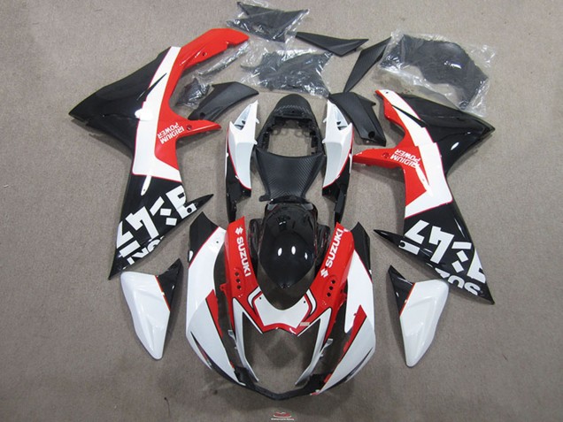 2011-2024 Black Red Suzuki GSXR 750 Motorcycle Fairings Canada