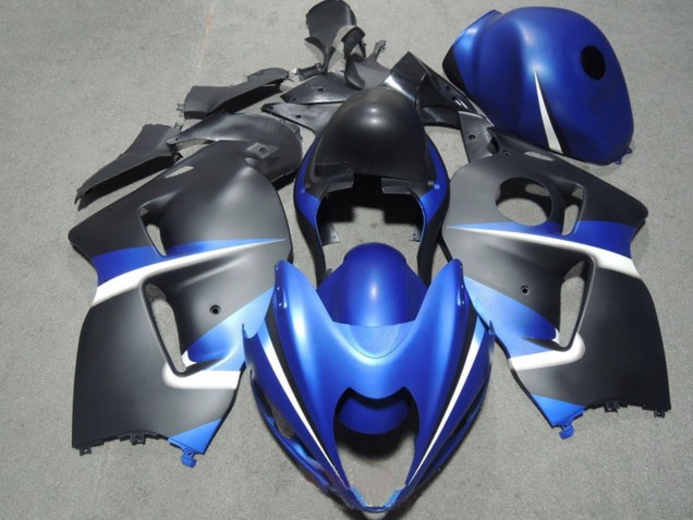 1996-2007 Blue White Matte Black Suzuki GSXR 1300 Hayabusa Motorcycle Fairings Canada