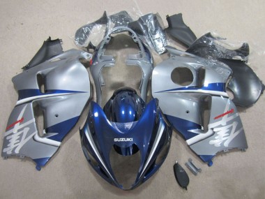 1996-2007 Silver Blue Suzuki GSXR 1300 Hayabusa Motorcycle Fairings Canada