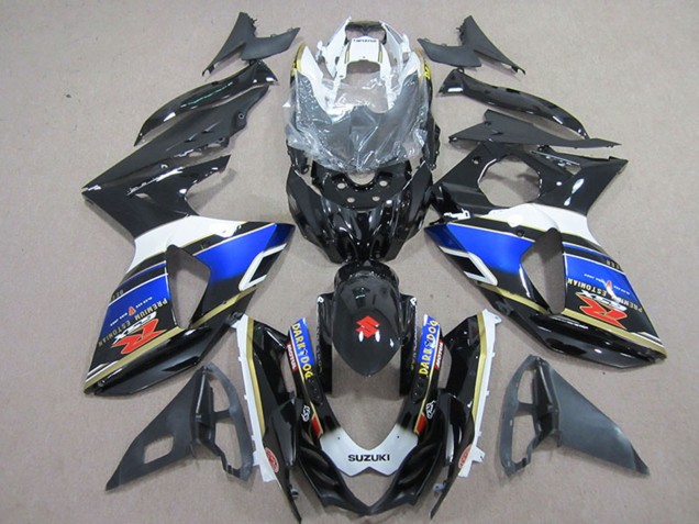 2009-2016 White Blue Black Dark Dog Suzuki GSXR 1000 Motorcycle Fairings Canada