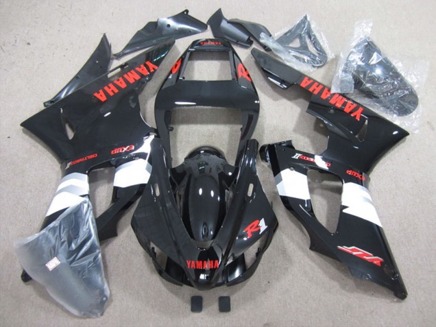 1998-1999 Glossy Black White Red Decals Yamaha YZF R1 Motorcycle Fairings Canada