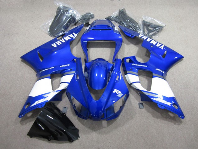 1998-1999 Blue White with Decal Yamaha YZF R1 Motorcycle Fairings Canada