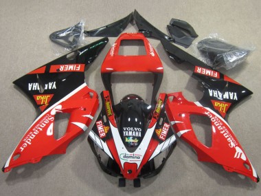 1998-1999 Red White Black Santander Yamaha YZF R1 Motorcycle Fairings Canada