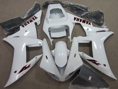 2002-2003 White Yamaha YZF R1 Motorcycle Fairings Canada