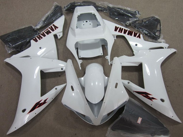 2002-2003 White Yamaha YZF R1 Motorcycle Fairings Canada