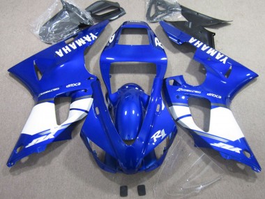 2002-2003 Blue White Yamaha YZF R1 Motorcycle Fairings Canada