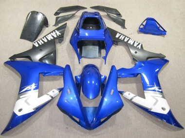 2002-2003 Blue White Matte Black Yamaha YZF R1 Motorcycle Fairings Canada