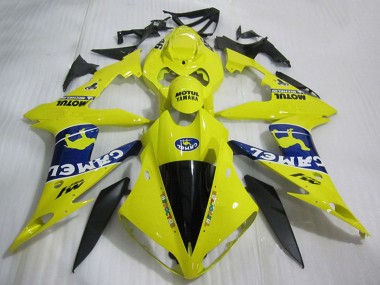 2004-2006 Yellow Blue Black White Camel Motul Yamaha YZF R1 Motorcycle Fairings Canada