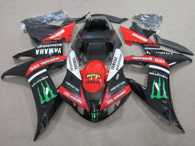 2004-2006 Red White Glossy Black Green Motul Monster Yamaha YZF R1 Motorcycle Fairings Canada