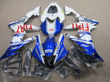 2004-2006 White Blue Motul Fiat Yamaha YZF R1 Motorcycle Fairings Canada