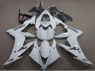 2004-2006 White Black Decal Yamaha YZF R1 Motorcycle Fairings Canada