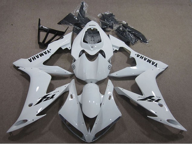 2004-2006 White Black Decal Yamaha YZF R1 Motorcycle Fairings Canada