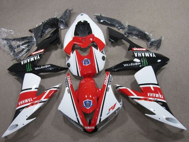 2004-2006 White Red Black Green Motul Monster Yamaha YZF R1 Motorcycle Fairings Canada