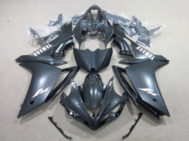 2007-2008 Matte Black White Decal Yamaha YZF R1 Motorcycle Fairings Canada