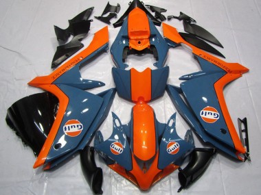 2007-2008 Dark Blue Orange Gulf Yamaha YZF R1 Motorcycle Fairings Canada