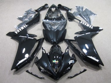2007-2008 Glossy Black White Decal Yamaha YZF R1 Motorcycle Fairings Canada
