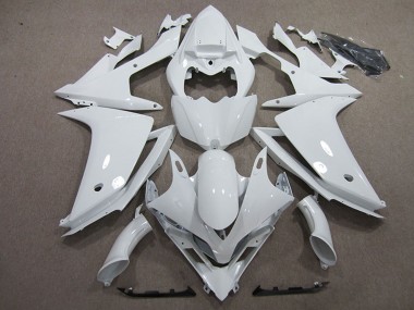 2007-2008 White Yamaha YZF R1 Motorcycle Fairings Canada