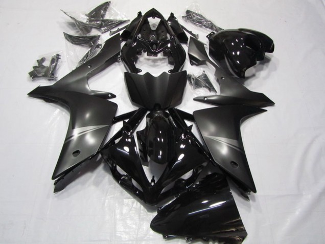 2007-2008 Glossy Black Matte Black Yamaha YZF R1 Motorcycle Fairing Canada