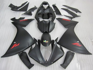 2009-2011 Matte Black Red Decal Yamaha YZF R1 Motorcycle Fairings Canada