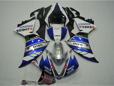 2012-2014 Blue Silver White Black Green Monster IVECO Yamalube ENEOS Semakin Didepan Yamaha YZF R1 Motorcycle Fairings Canada