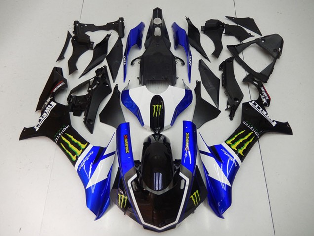 2015-2019 Blue White Glossy Black Green Monster Yamaha YZF R1 Motorcycle Fairings Canada