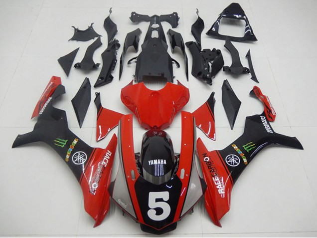 2015-2019 Red Black Green Monster 5 Yamaha YZF R1 Motorcycle Fairings Canada