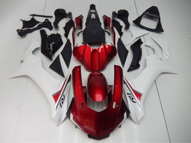 2015-2019 White Red Black Yamaha YZF R1 Motorcycle Fairing Canada