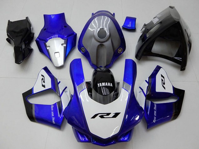 2015-2019 White Blue Glossy Black Yamaha YZF R1 Motorcycle Fairings Canada
