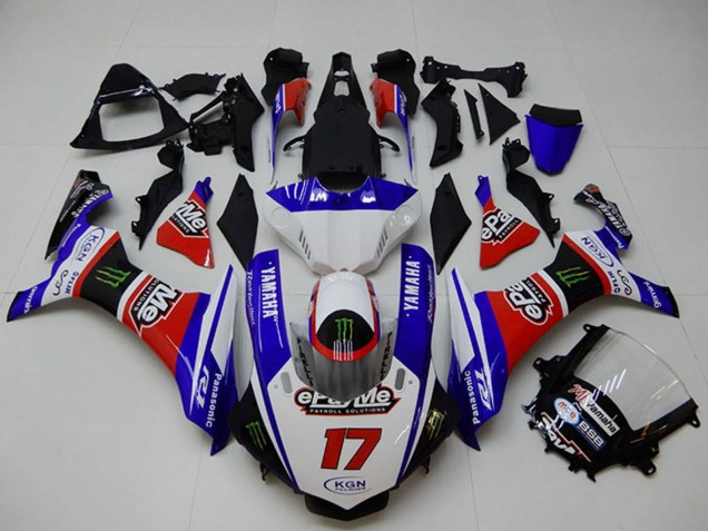 2015-2019 White Blue Red Black Green Monster Yamaha YZF R1 Motorcycle Fairings Canada