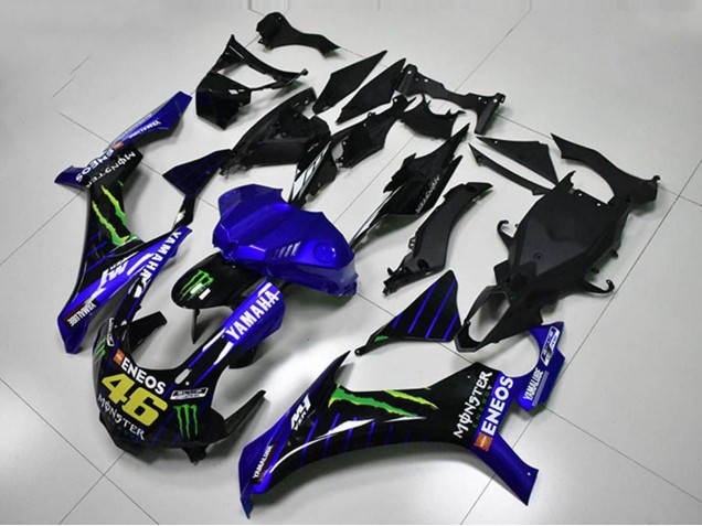 2015-2019 Blue White Black Green ENEOS Monster M1 46 Yamaha YZF R1 Motorcycle Fairings Canada