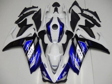 2015-2018 White Blue Black Yamalube Yamaha YZF R3 Motorcycle Fairings Canada