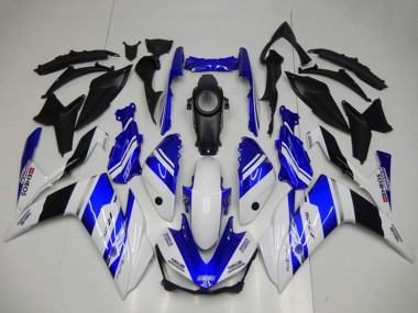 2015-2018 White Blue Black Yamalube ENEOS Yamaha YZF R3 Motorcycle Fairings Canada
