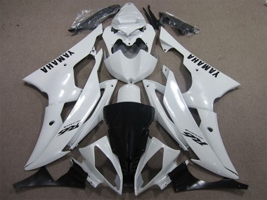 2008-2016 White Black Decals Yamaha YZF R6 Motorcycle Fairings Canada
