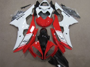 2008-2016 White Red Glossy Black Yamaha YZF R6 Abs Fairings Canada