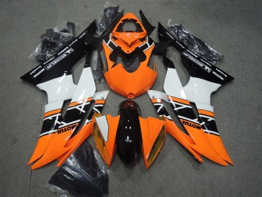 2008-2016 Orange White Glossy Black Motul Yamaha YZF R6 Motorcycle Fairings Canada