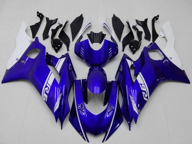 2017-2023 White Blue Yamaha YZF R6 Motorcycle Fairings Canada